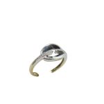 Bril Köves Fehérarany Gyűrű