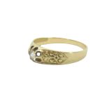 Gyémántos arany gyűrű