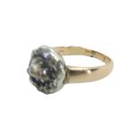 Gyémántos arany gyűrű