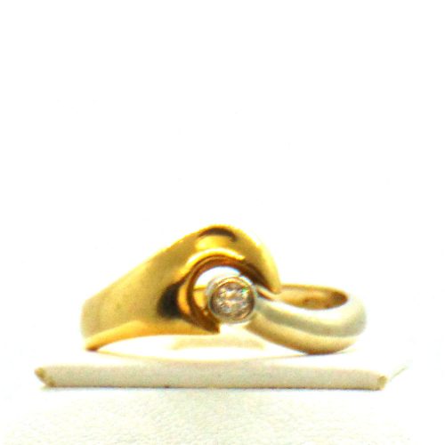 Briliáns arany gyűrű
