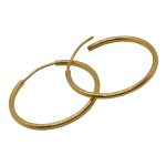 Szíves arany fülbevaló