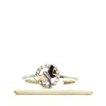 Briliáns fehérarany gyűrű