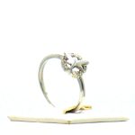 Briliáns fehérarany gyűrű