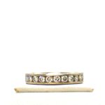 Briliáns fehérarany gyűrű