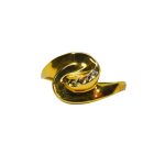 Mintás arany gyűrű