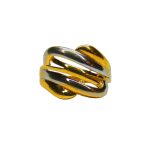 Bicolor arany gyűrű