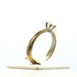 Briliáns fehérarany gyűrű