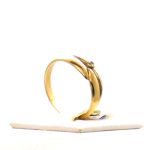 Köves arany gyűrű