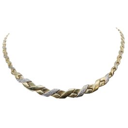 Bicolor arany nyakék